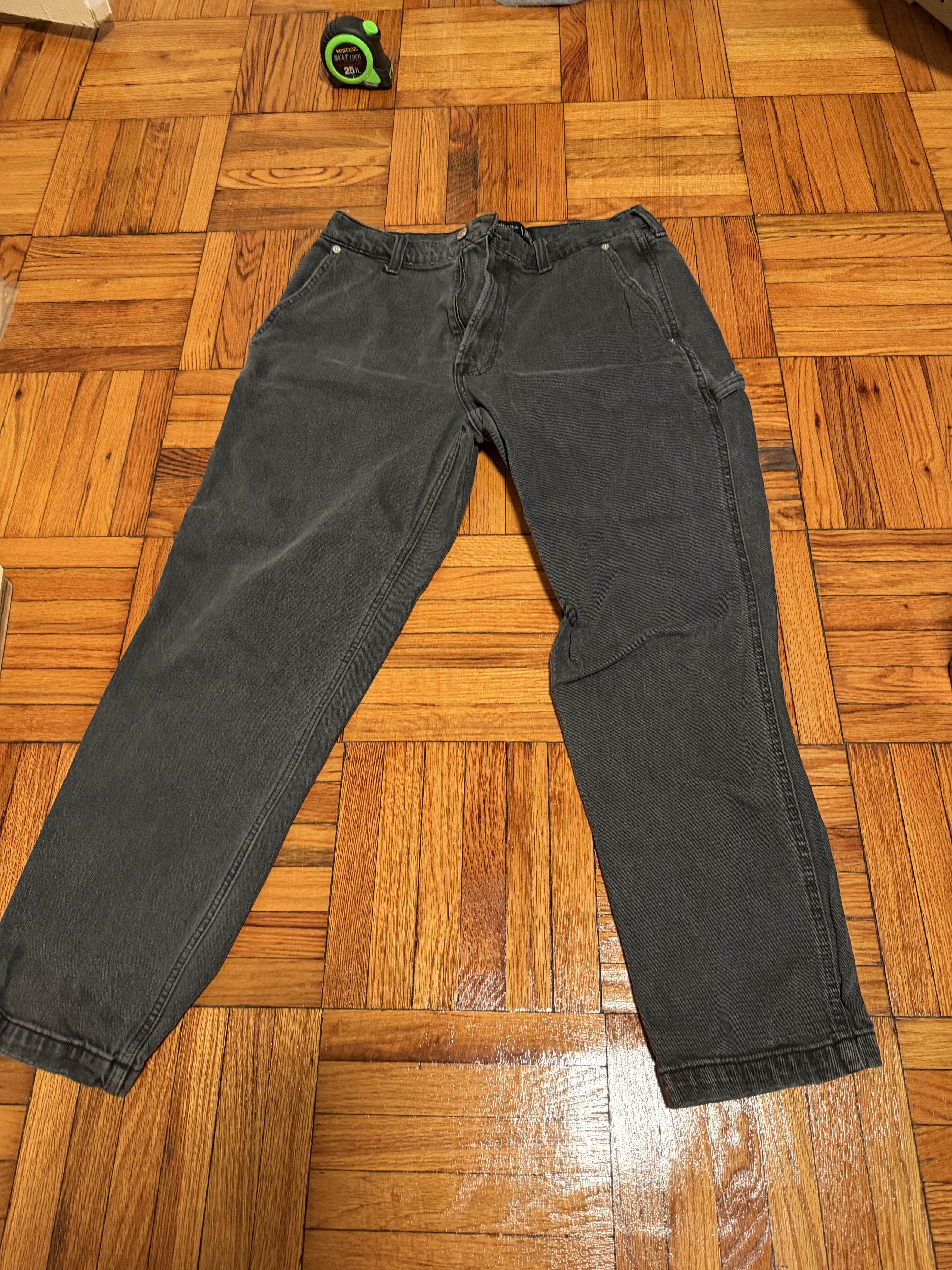 Abercrombie & Fitch Abercrombie Athletic Loose Stretch Jeans Size US 32 / EU 48 - 1 Thumbnail