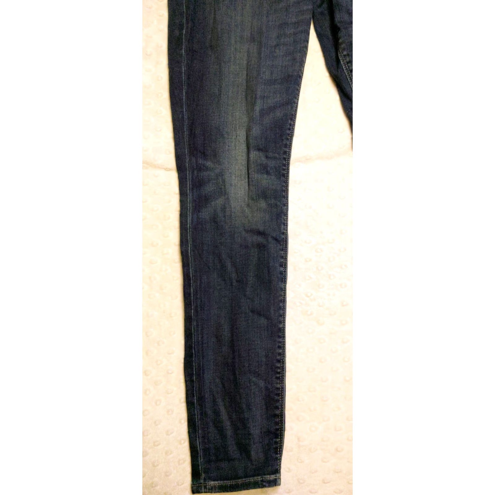 Lucky Brand LUCKY BRAND Orta Premium Ankle Jeans Women's 6/28 Denim Dark Blue 30/28 5-Pocket Regular Stretch Rise Mid 26" Zip Button USA 90s Theme Size 28" / US 6 / IT 42 - 3 Thumbnail