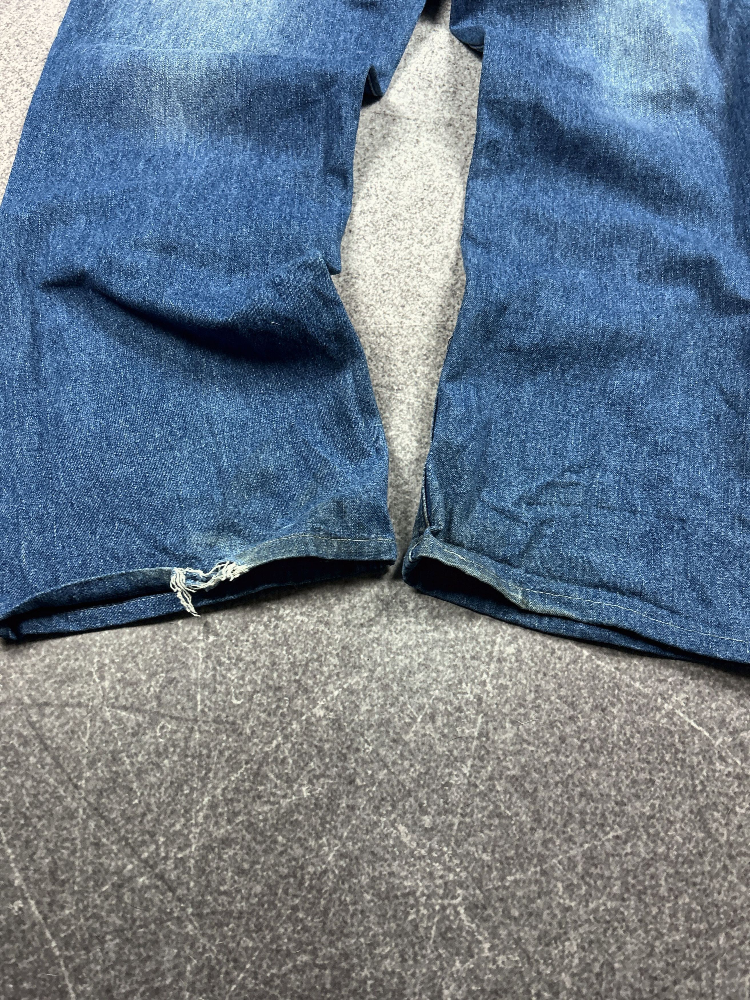 Designer VTG Baggy Rap SK8 JNCO Balenci Style Washed Jeans Y2K Size US 32 / EU 48 - 8 Thumbnail