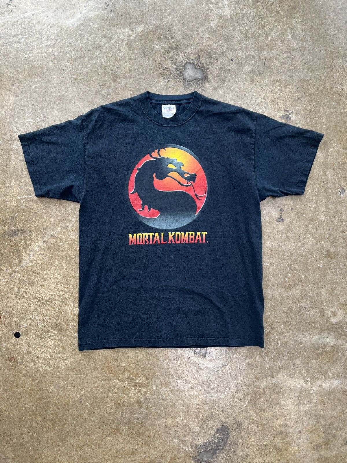 Vintage Vintage 2000s Mortal Kombat Video Game Optima Tag Tee XL Size US XL / EU 56 / 4 - 2 Thumbnail