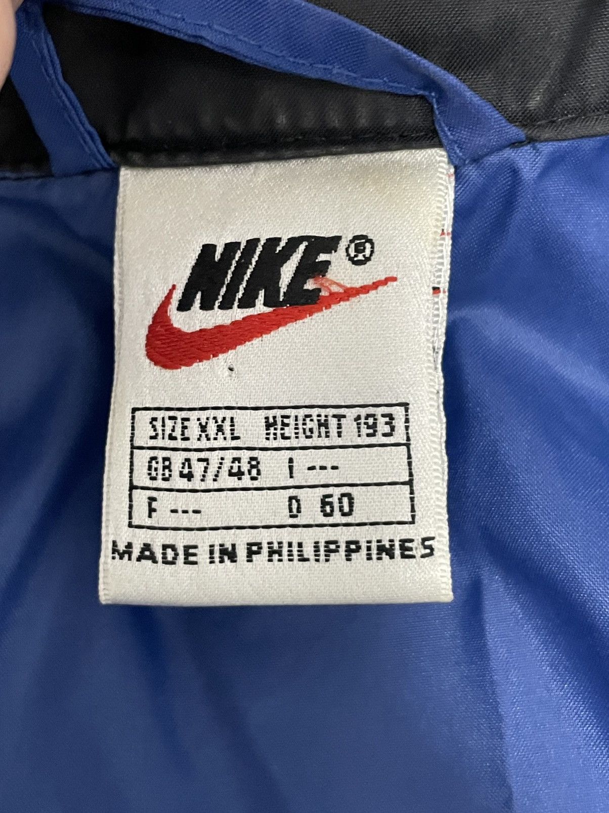 Nike Vintage Nike Big Logo Nylon Light Jacket Size US XXL / EU 58 / 5 - 10 Thumbnail