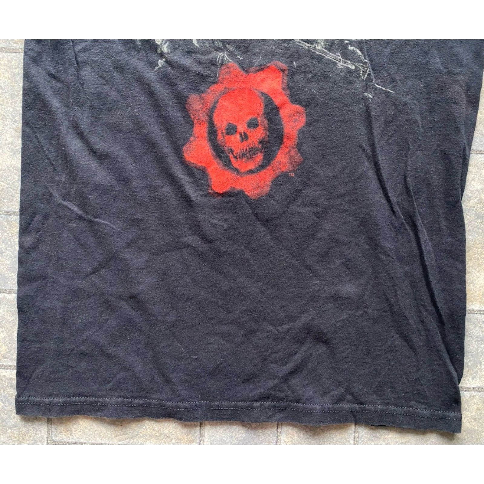 Anvil 2010 Gears Of War 3 Anvil Men’s Black Short Sleeve T-Shirt S Small Video Game Shirt Mens Size US S / EU 44-46 / 1 - 2 Thumbnail