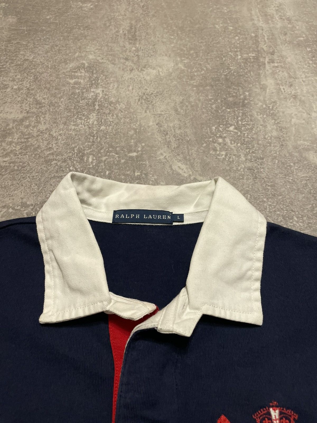 Polo Ralph Lauren × Ralph Lauren × Vintage Vintage Ralph Lauren Striped Polo Long Sleeve Shirt Women’s Size L / US 10 / IT 46 - 7 Thumbnail