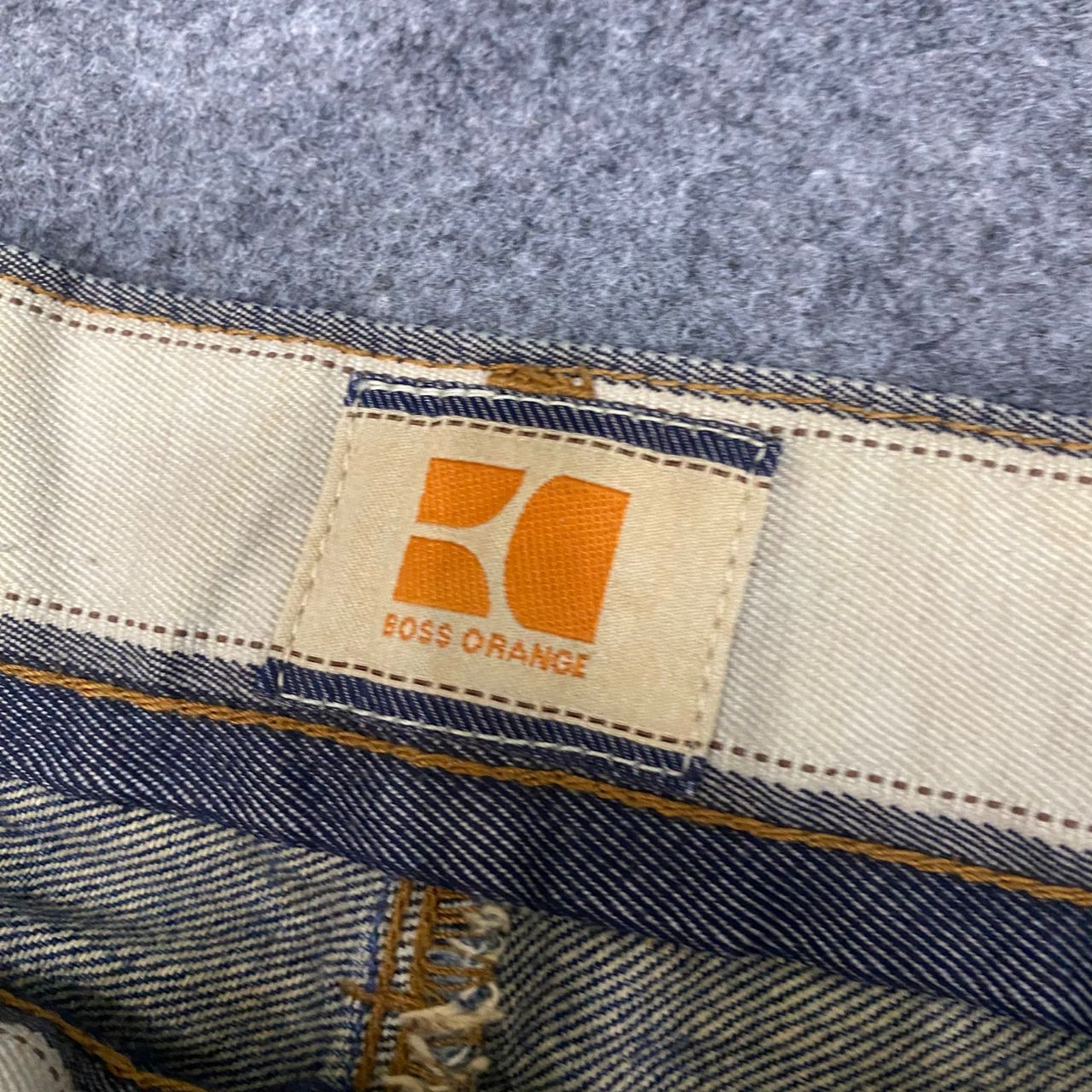 Hugo Boss 💥Best Offer💥Vintage Hugo Boss Orange Distressed Denim Size US 34 / EU 50 - 14 Thumbnail