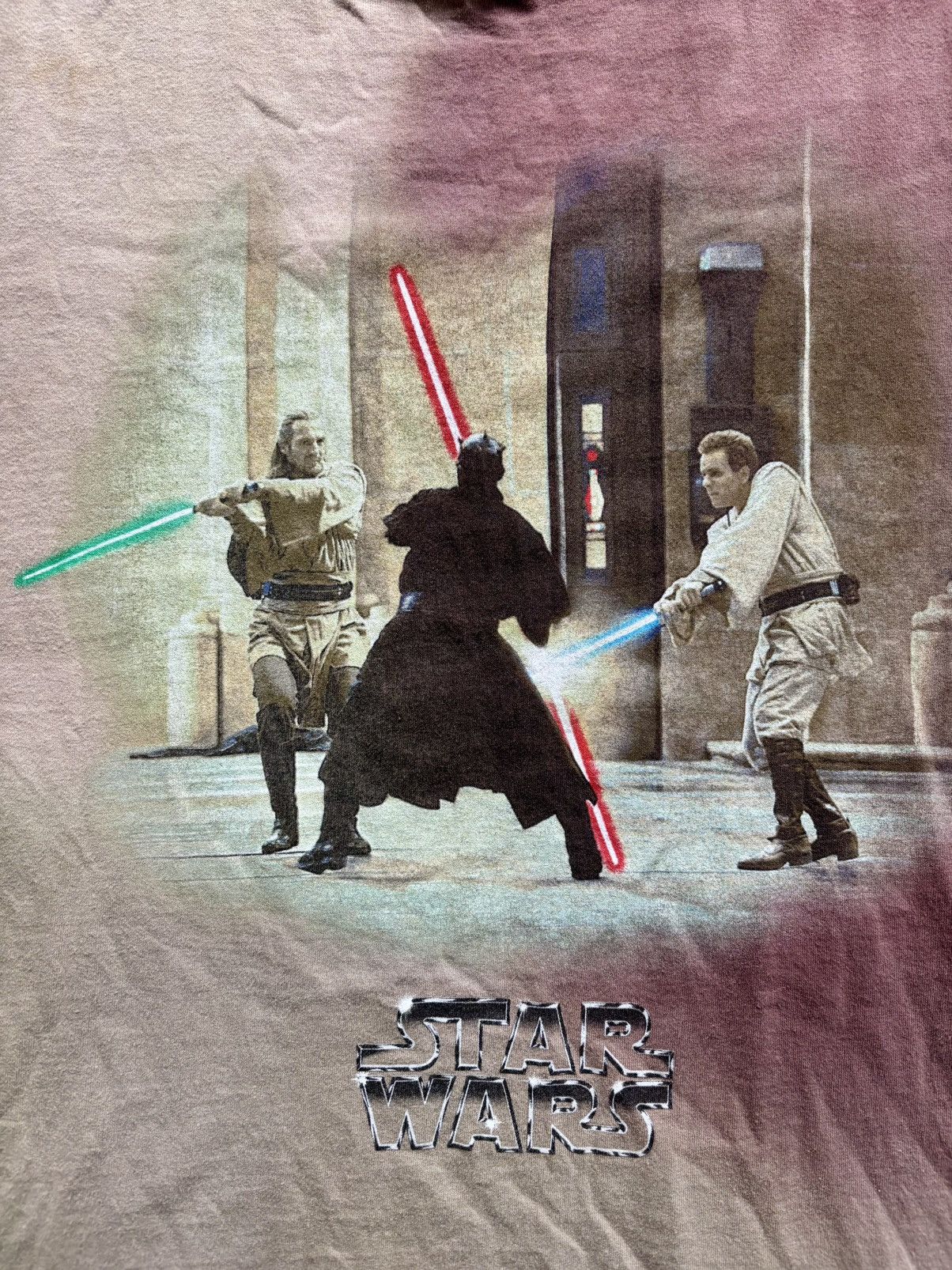 Star Wars 1999 vintage Star Wars episode I phantom menace movie promo Size US L / EU 52-54 / 3 - 2 Thumbnail