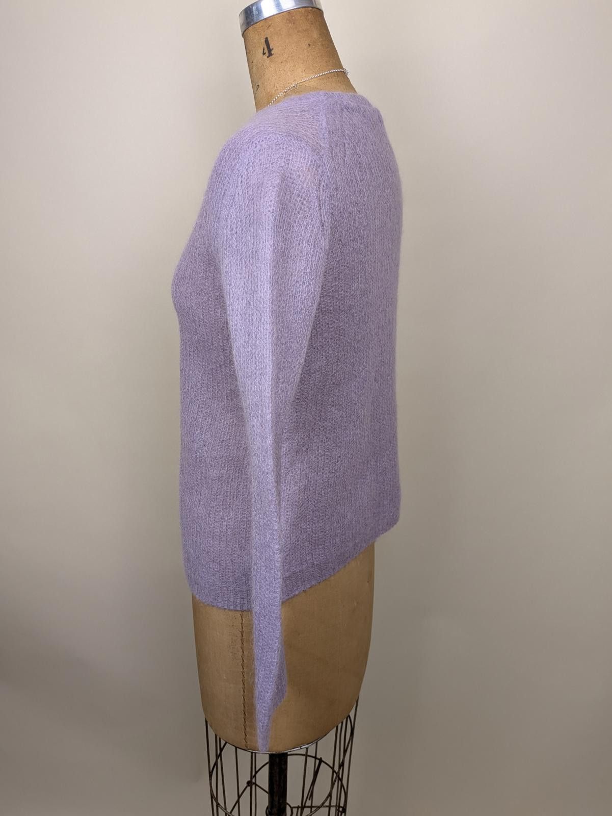 Vince vince lilac wool alpaca mohair sweater Size S / US 4 / IT 40 - 2 Thumbnail