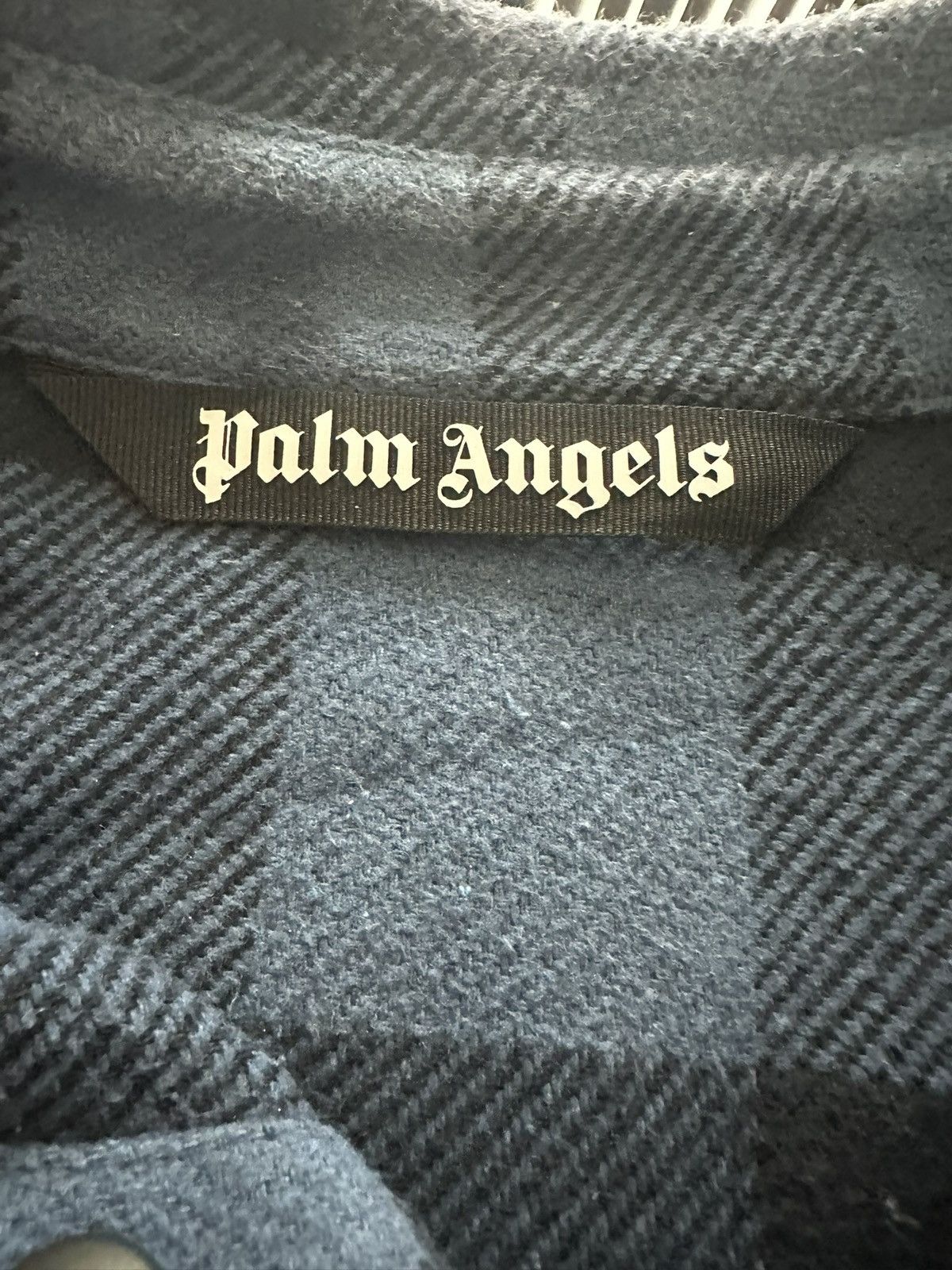 Palm Angels Palm Angels Back Logo Flannel Shirt Size US M / EU 48-50 / 2 - 4 Thumbnail