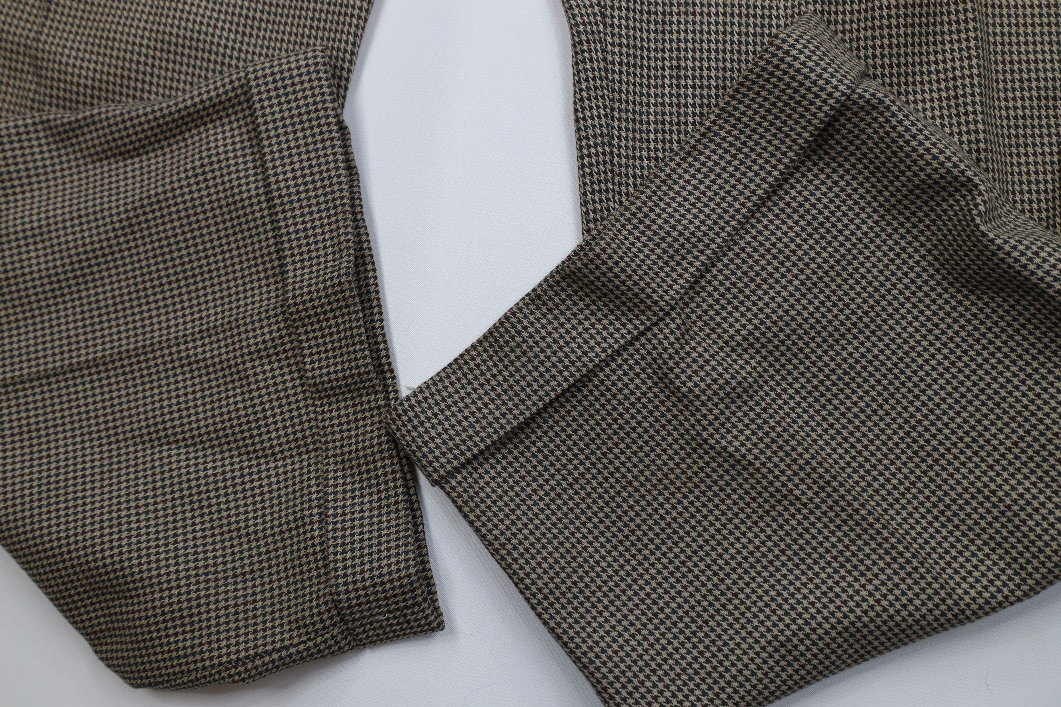 Eddie Bauer Vintage 90s Eddie Bauer Houndstooth Wide Leg Chino Pants Size US 40 / EU 56 - 5 Thumbnail