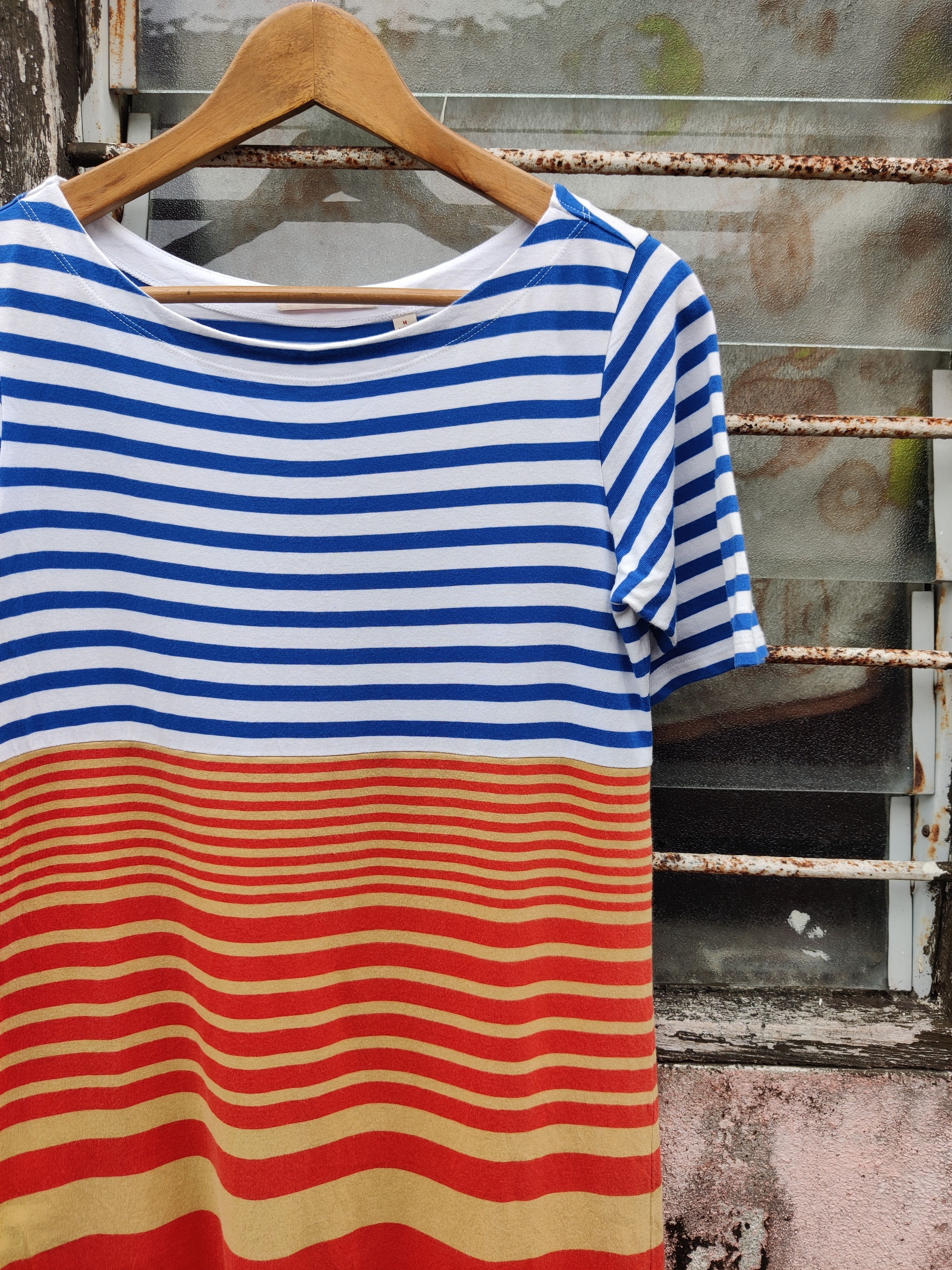 Marni × Uniqlo Vintage Marni x Uniqlo Stripes Dress Size M / US 6-8 / IT 42-44 - 2 Thumbnail