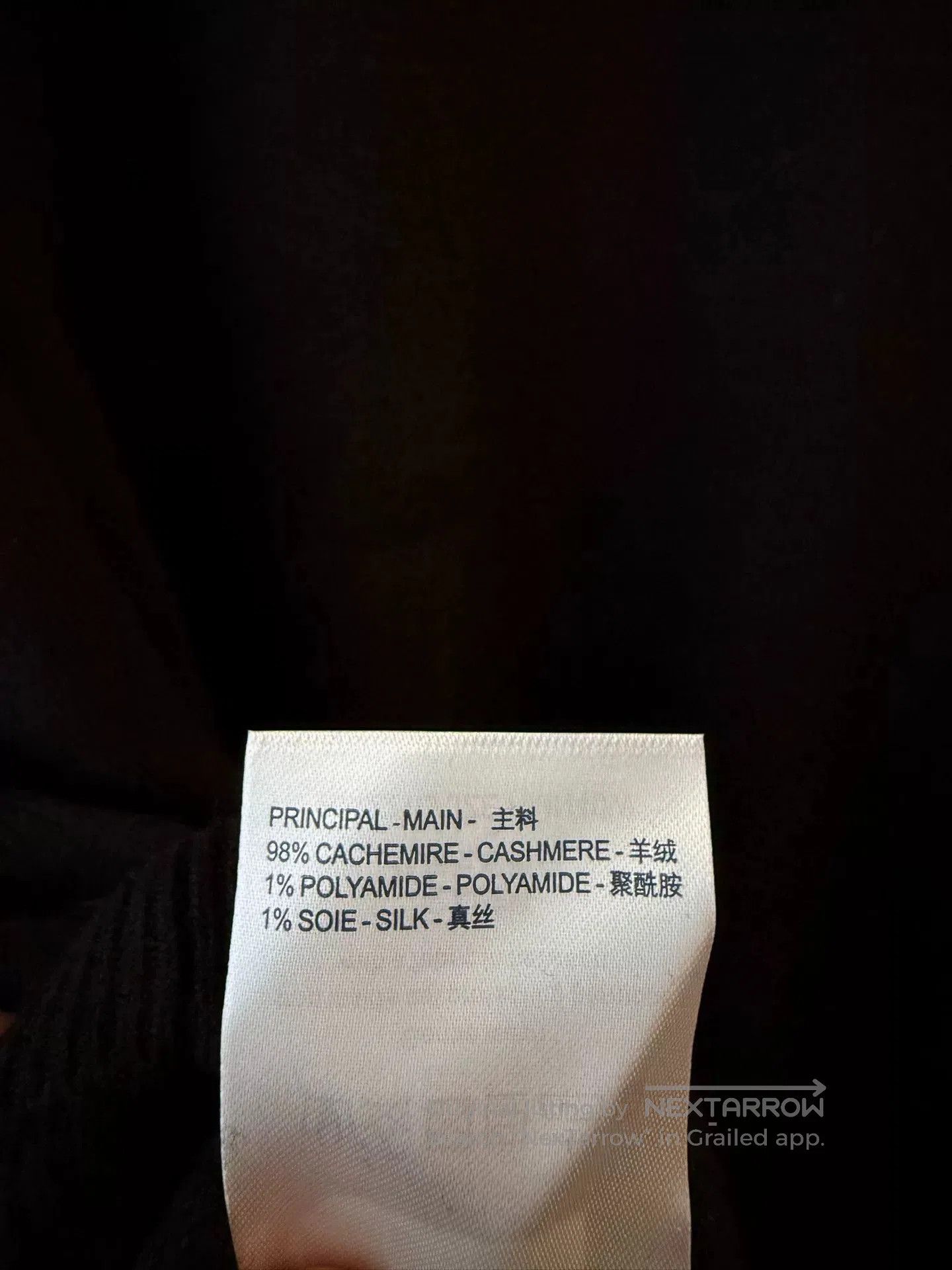 Louis Vuitton Louis Vuitton Black Cashmere Knit Sweater. Size US XL / EU 56 / 4 - 8 Thumbnail