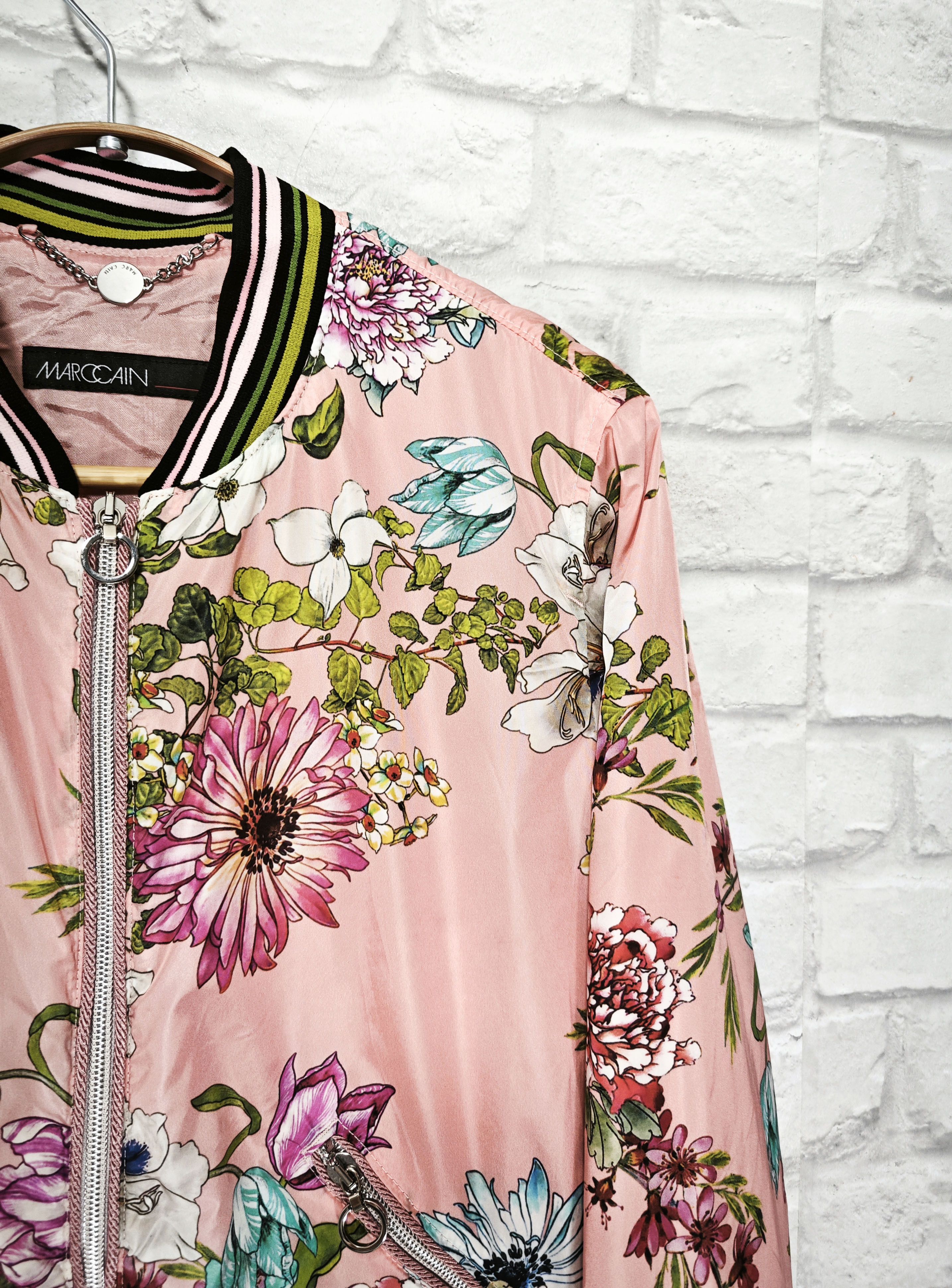 Other MARC CAIN FLORAL BOMBER JACKET SIZE 2 Size S / US 4 / IT 40 - 2 Thumbnail