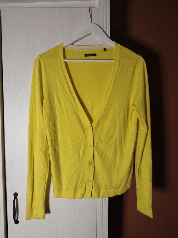 Marc O'Polo Marc O'Polo yellow cardigan Size L / US 10 / IT 46 - 1 Thumbnail