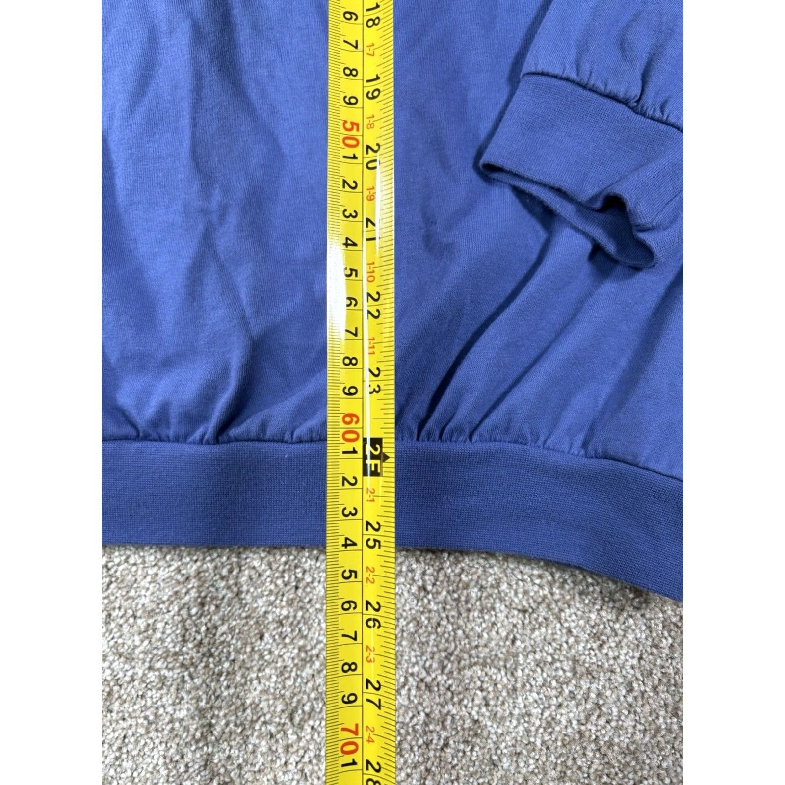 Blair VTG John Blair Double Pocket Henley Long Sleeve Blue Shirt Men’s Large Polo Shirt Mens Blue John Blair USA 90s Style Size US L / EU 52-54 / 3 - 5 Thumbnail