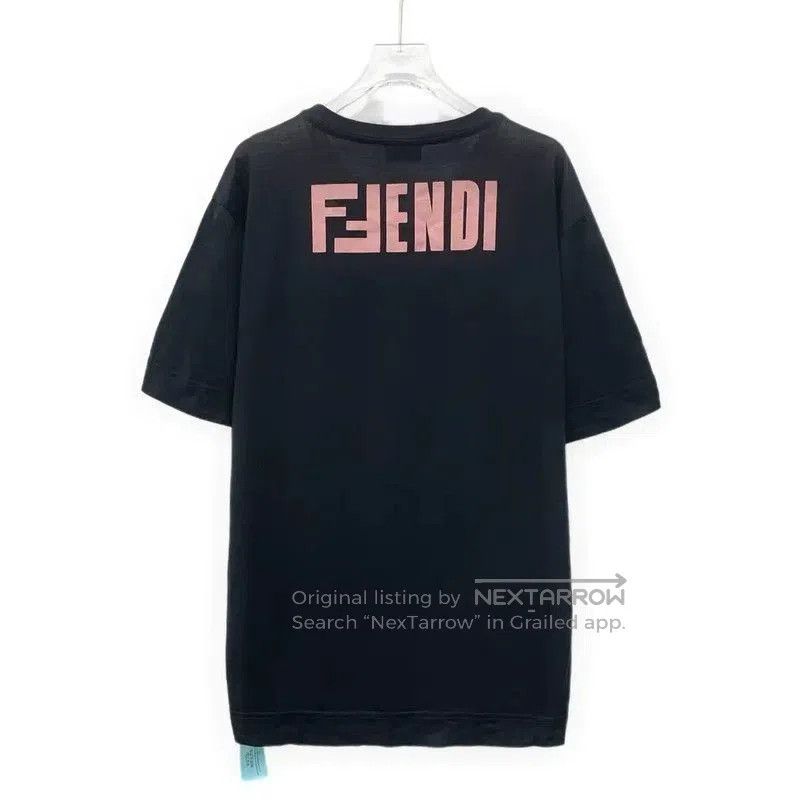 Fendi Fendi Color Block Women's T-Shirt . Size M / US 6-8 / IT 42-44 - 2 Thumbnail