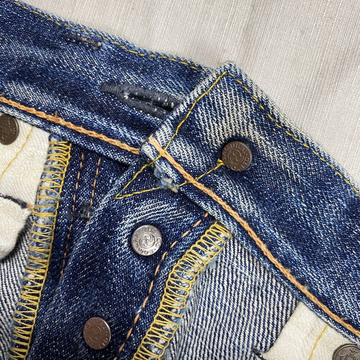 Samurai Jeans Samurai Jeans Lot 10 Blue Washed Selvedge Denim Pants Size US 29 - 13 Thumbnail