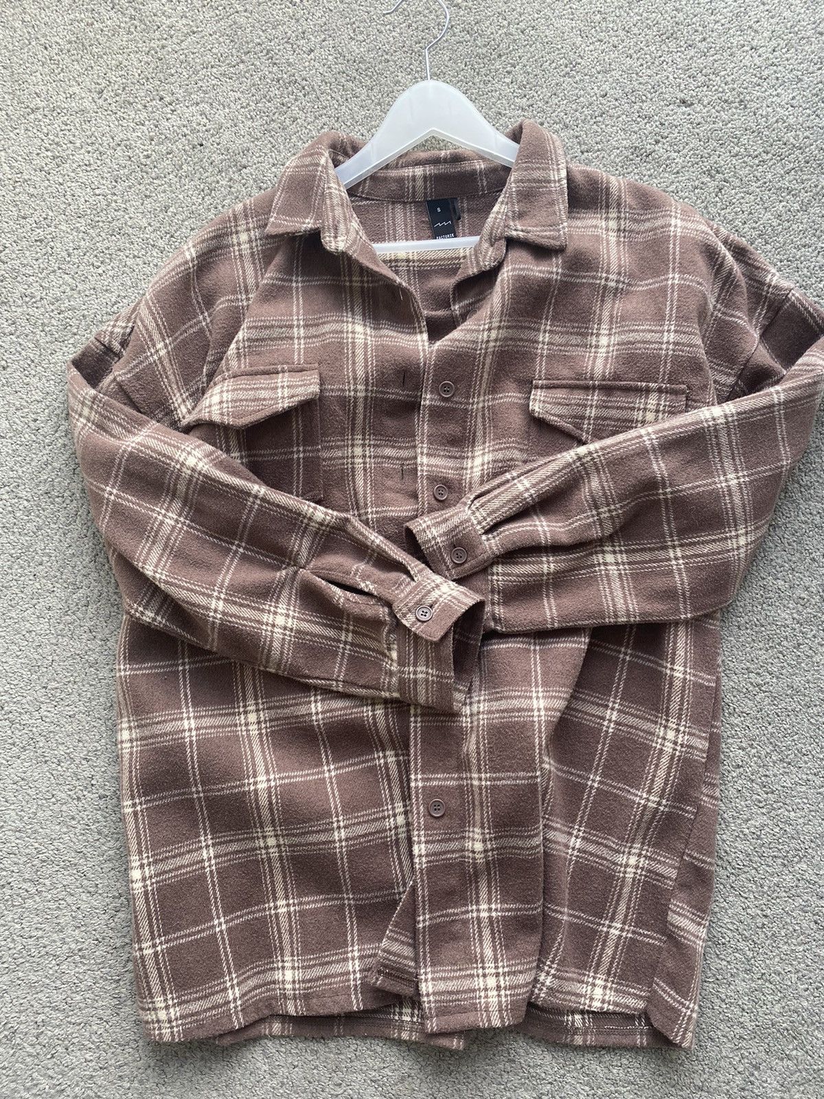 Factorie × Vintage Brown soft and warm coat Size S / US 4 / IT 40 - 1 Thumbnail