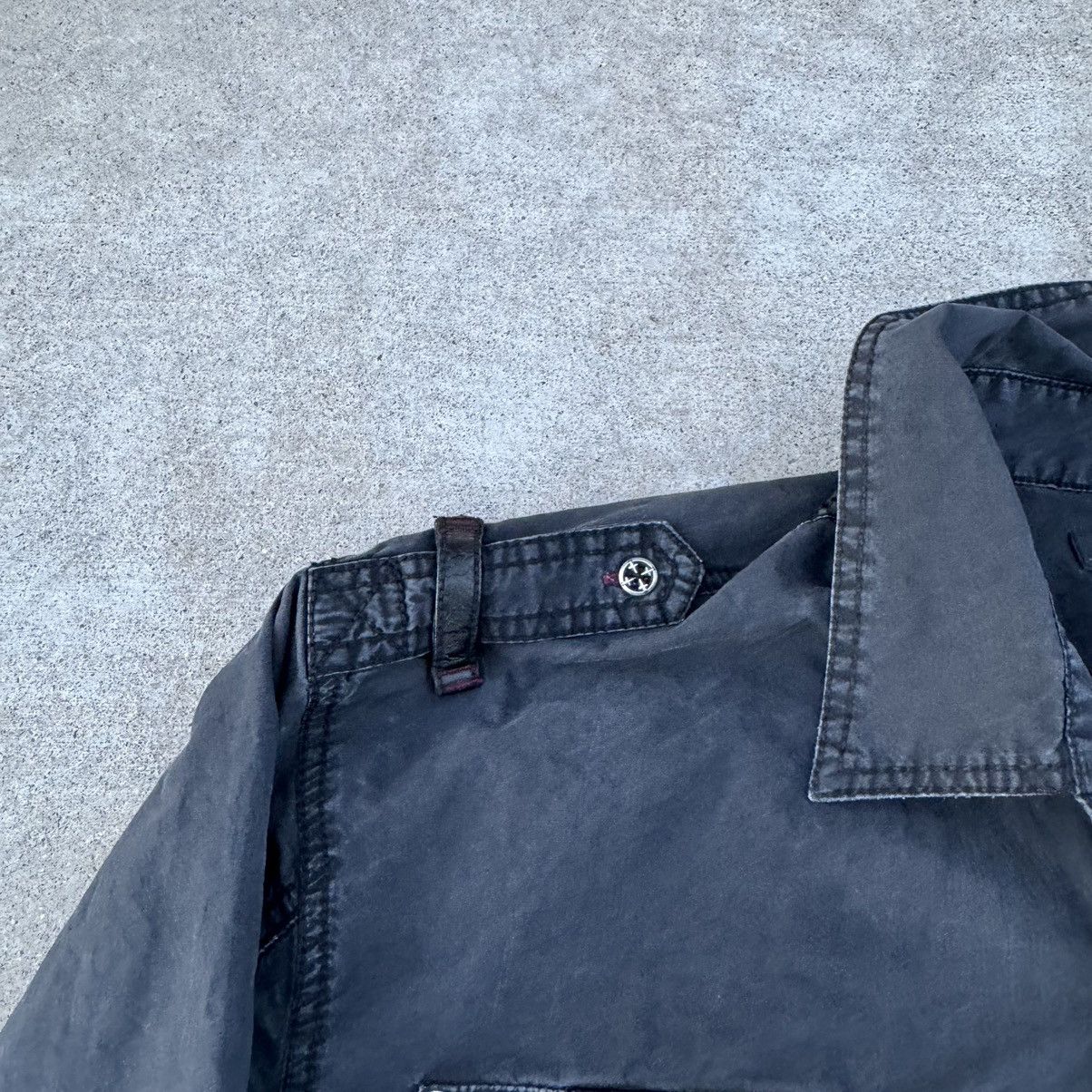 Affliction × JNCO Vintage Y2K Black Grunge Affliction AOP Button Up Baggy XXL Size US XXL / EU 58 / 5 - 18 Thumbnail