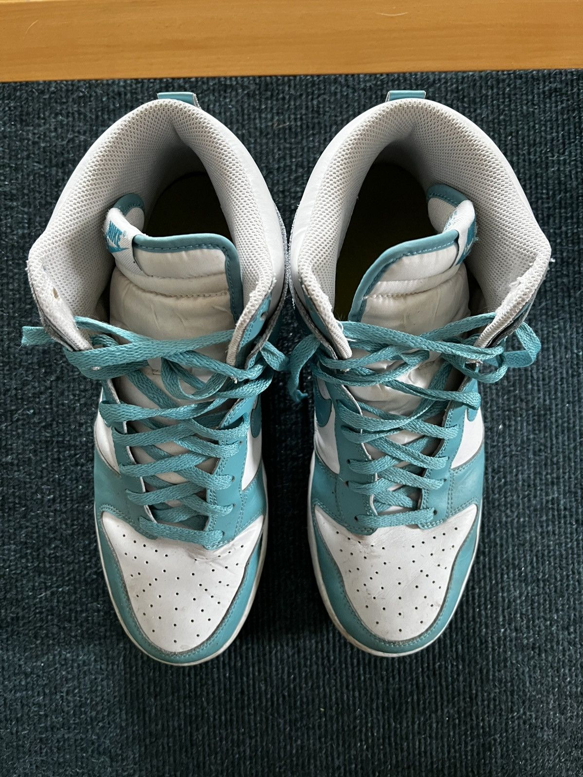Nike Nike Dunk High Mineral Blue (2010) VERY RARE Size US 13 / EU 46 - 5 Thumbnail