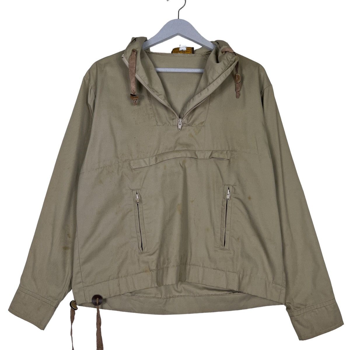 Eddie Bauer 🔥 VINTAGE 80s EDDIE BAUER ANORAK HOODIE JACKET Size US S / EU 44-46 / 1 - 10 Thumbnail