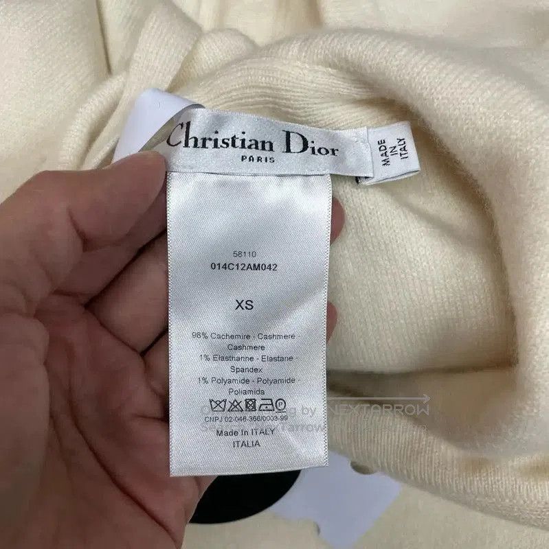 Dior Dior White XS Women's Hoodie . Size XS / US 0-2 / IT 36-38 - 4 Thumbnail