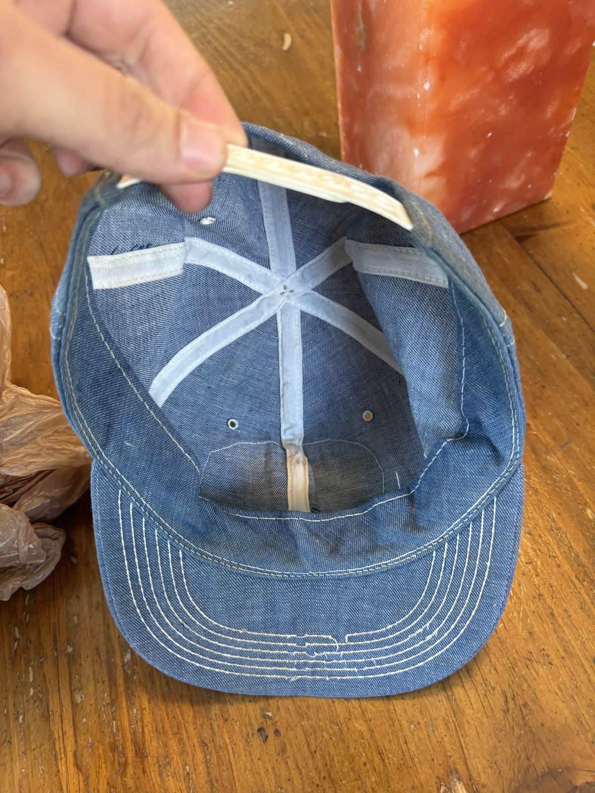 Vintage Vintage Iron Workers Union Hat Size ONE SIZE - 8 Thumbnail