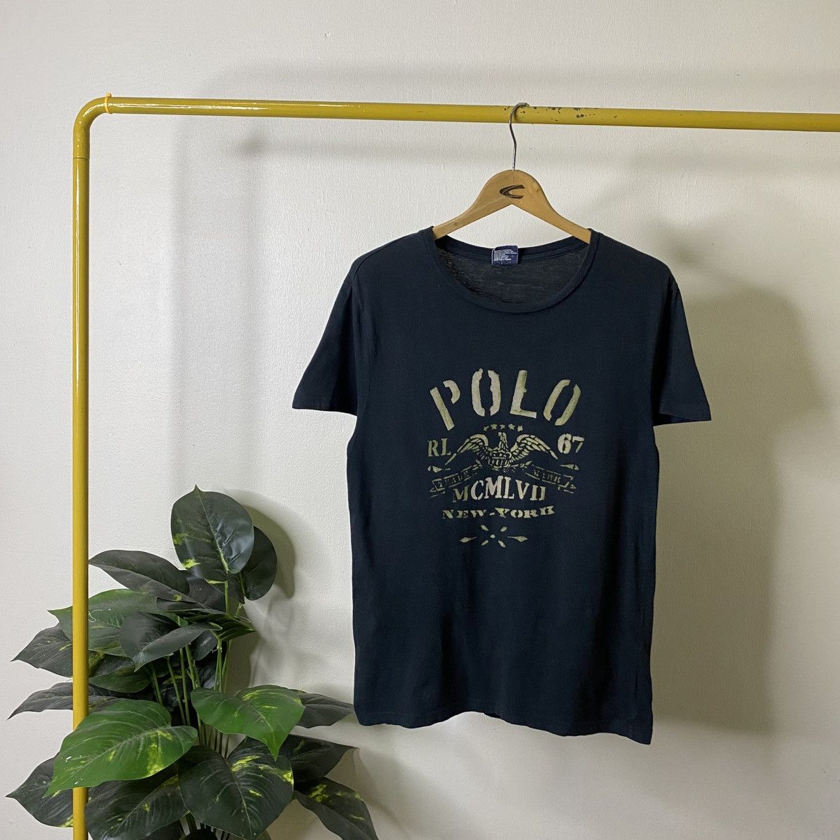 Polo Ralph Lauren Y2K Polo Ralph Lauren Black T Shirt Size US S / EU 44-46 / 1 - 1 Thumbnail