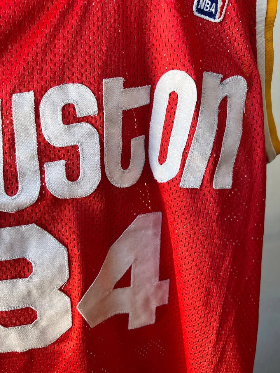 VERY RARE! 1970/80 HOUSTON ROCKETS #34 SPALDING JERSEY SZ S