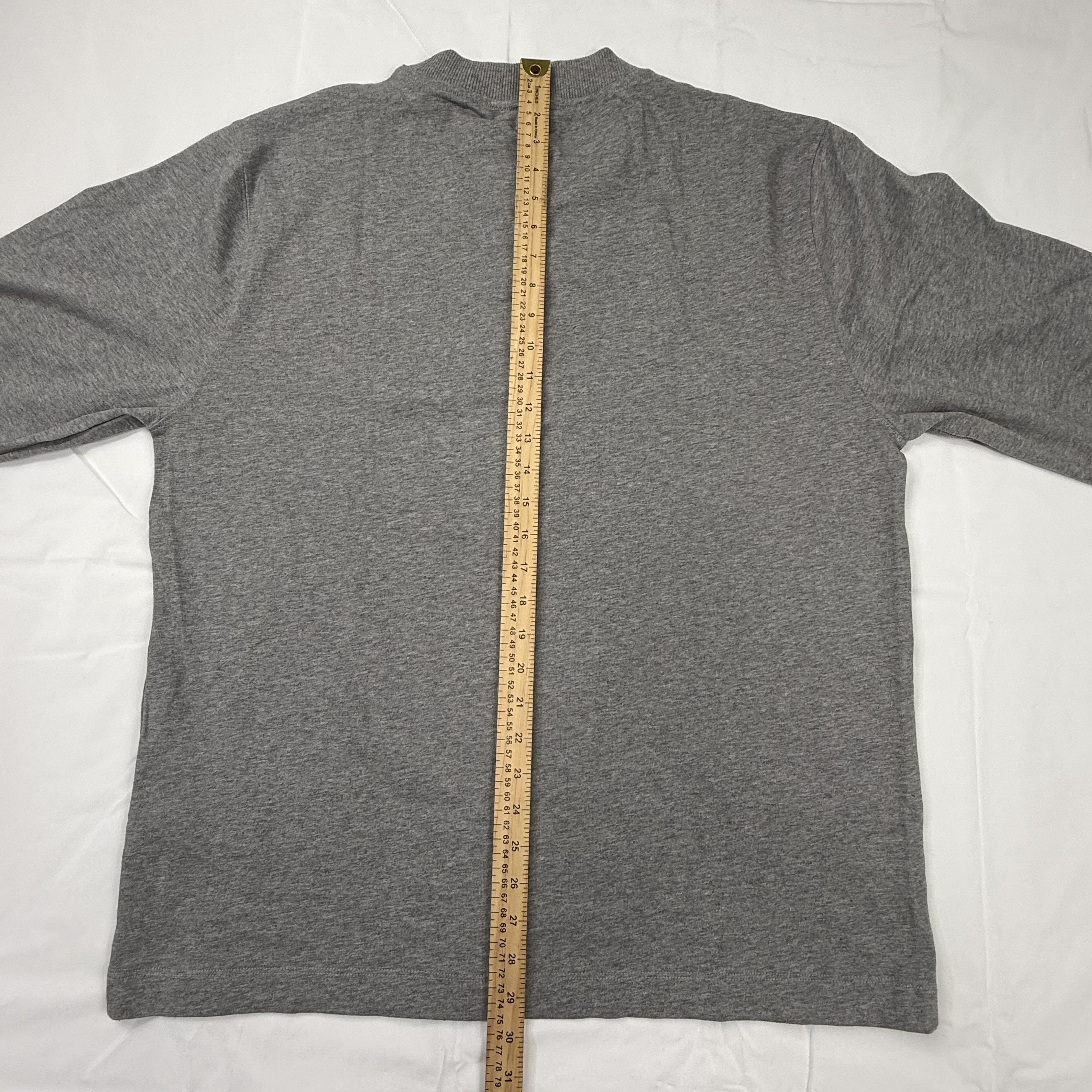 AMI Ami Alexandre Mattiussi Grey Long Sleeve T-Shirt Size US M / EU 48-50 / 2 - 4 Thumbnail