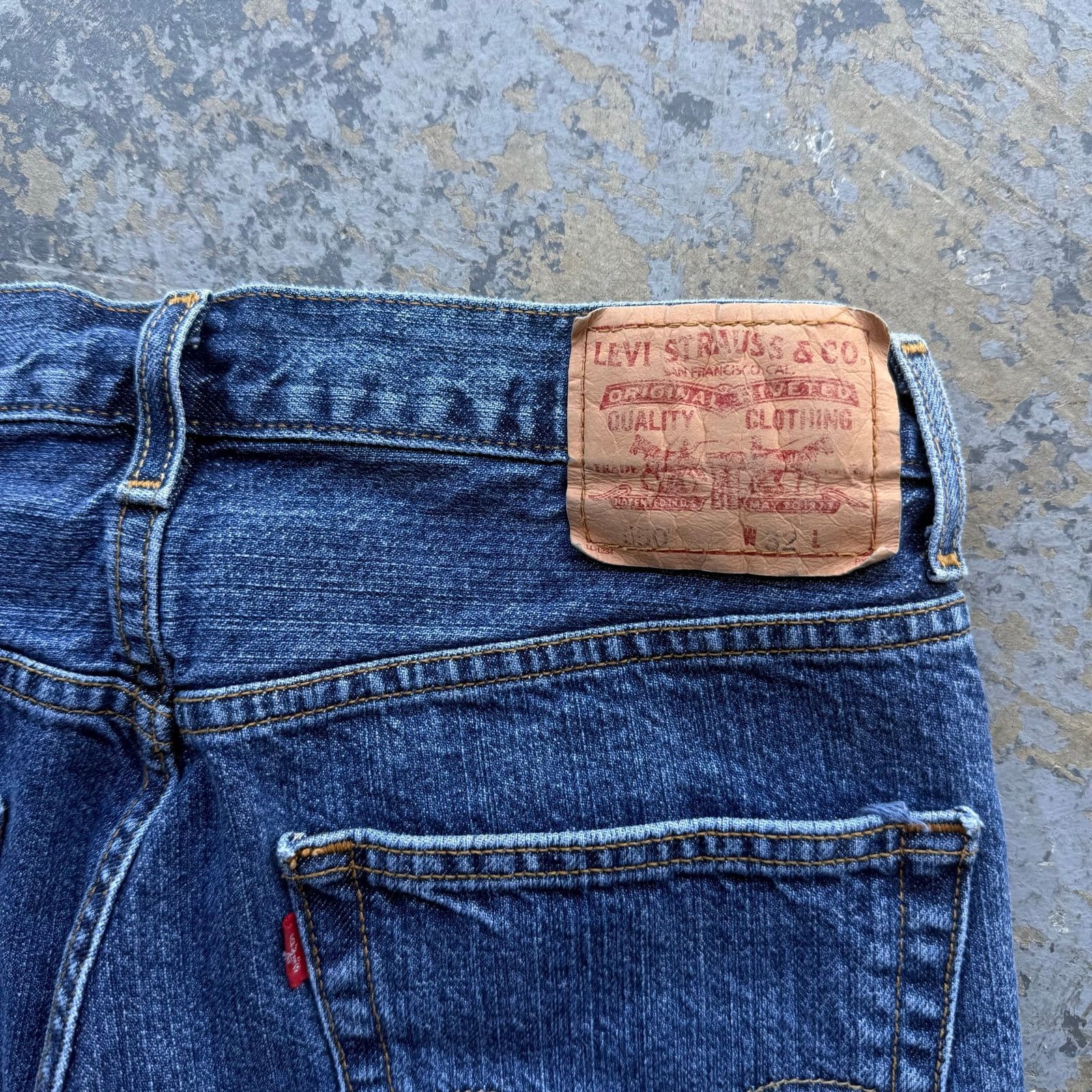 Levi's Vintage Y2K Levi’s 550 Relaxed Fit Jorts Sz 32 Size US 32 / EU 48 - 3 Thumbnail