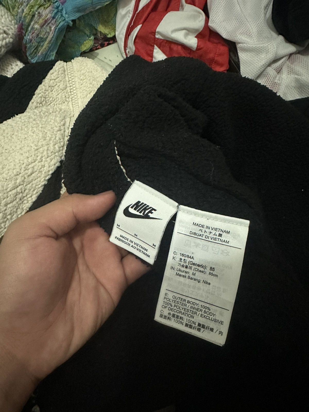 Nike Nike Reversible Sherpa Jacket Size US L / EU 52-54 / 3 - 3 Thumbnail