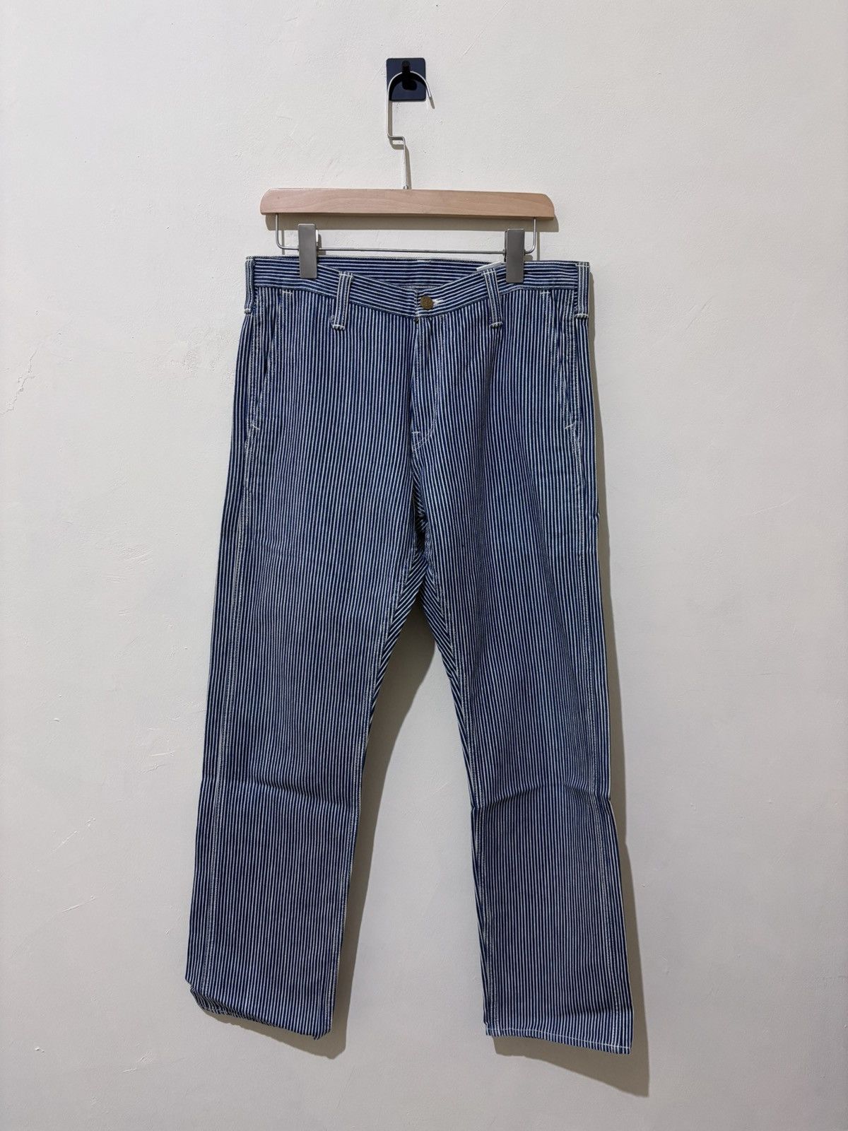 The Flat Head THE FLATHEAD HICKORY WORK PANTS Size US 32 / EU 48 - 3 Thumbnail