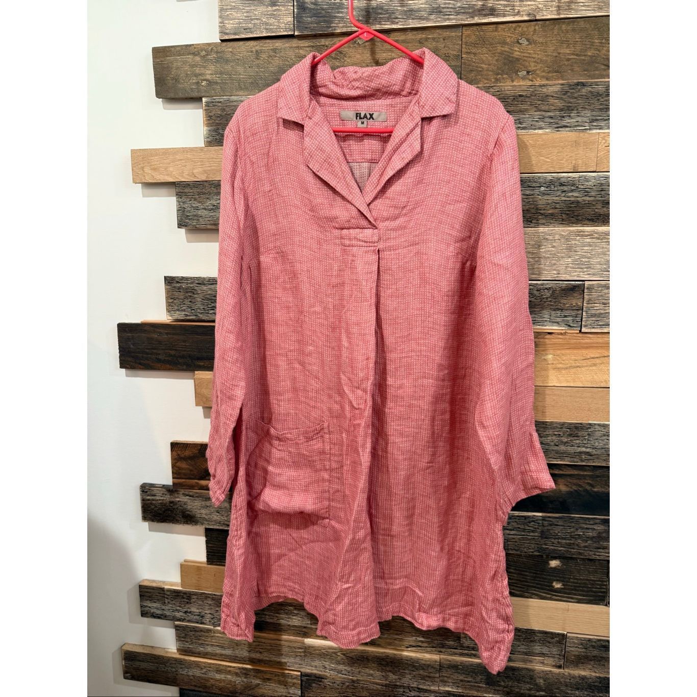 FLAX Flax NWOT pink dress with pocket boho linen size medium Size M / US 6-8 / IT 42-44 - 2 Thumbnail