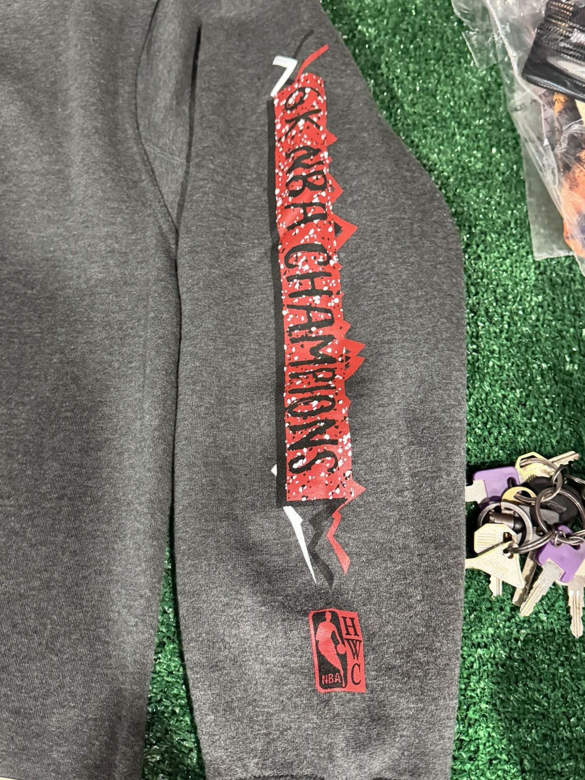 Mitchell & Ness Mitchell N Ness born and bred bulls sweater Size US XL / EU 56 / 4 - 3 Thumbnail