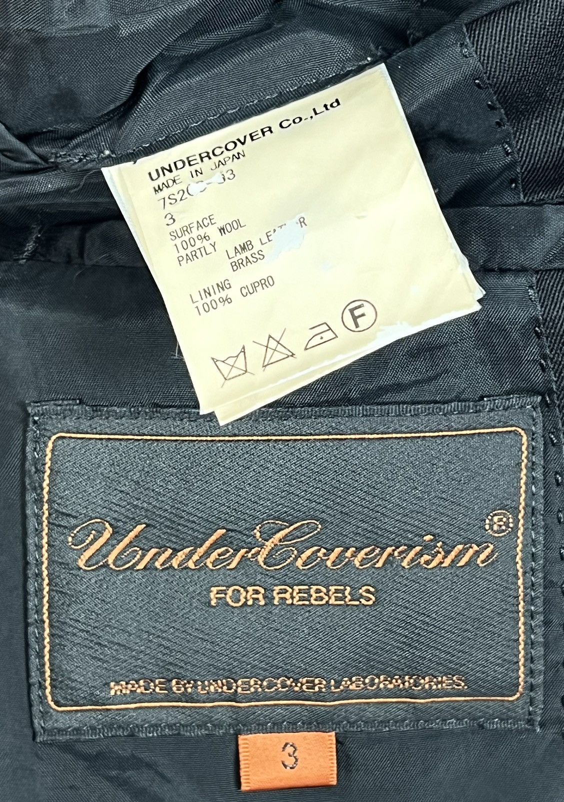 Undercover VINTAGE UNDERCOVER DISTRESSED JACKET Size US M / EU 48-50 / 2 - 9 Thumbnail