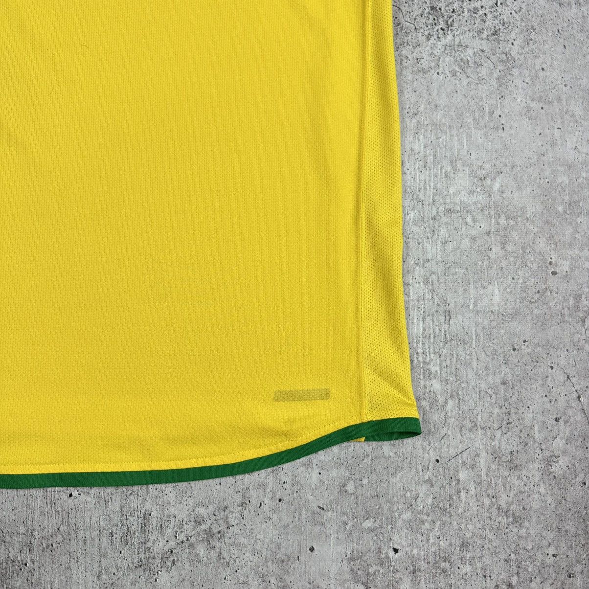 Nike 2006 Nike Brazil National Team Vintage Soccer Jersey Size US XXL / EU 58 / 5 - 14 Thumbnail