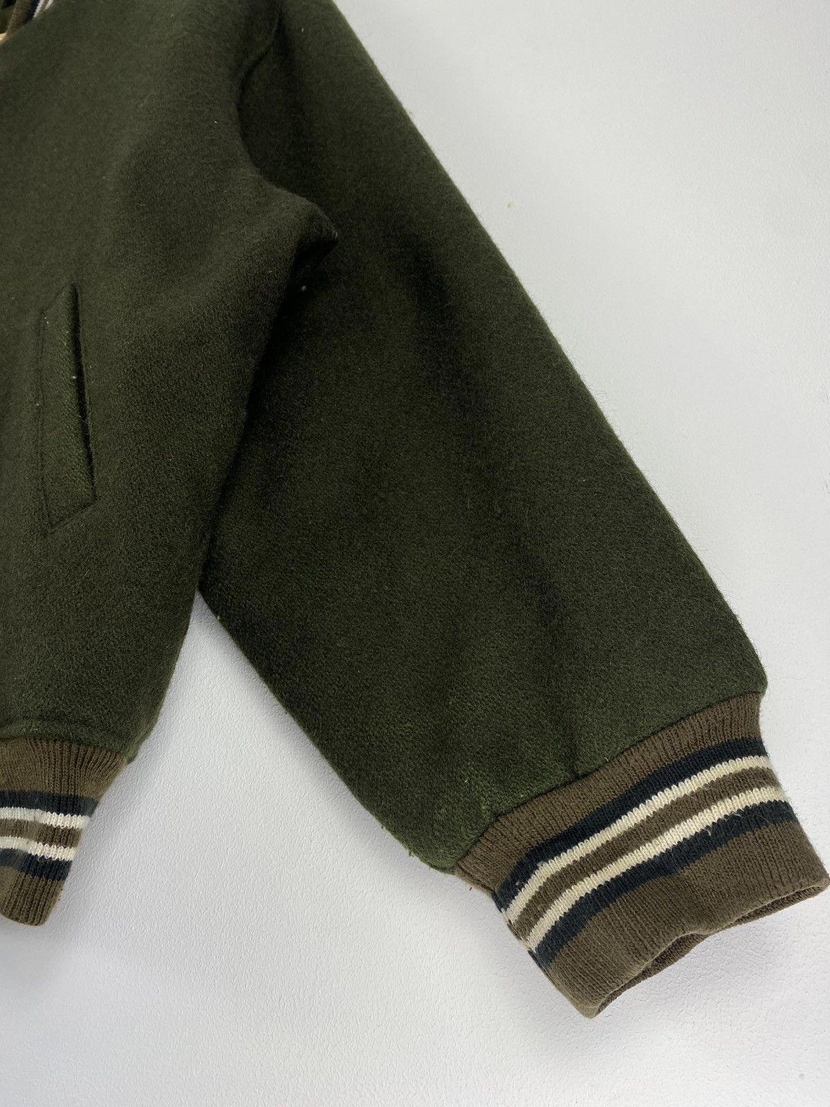 Japanese Brand Vintage 90s Bup-Men Varsity Big Logo Bomber Jacket Size US L / EU 52-54 / 3 - 6 Thumbnail