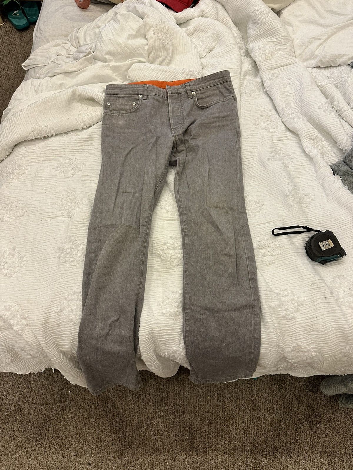 image of Christian Dior Monsieur x Dior Homme Christian Dior Jeans in Grey, Men's (Size 30)