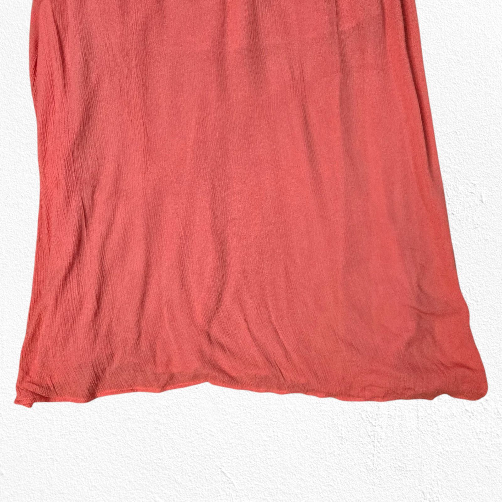 Other Coral Pink Boho Chain Halter Chiffon Maxi Dress Size Small Size S / US 4 / IT 40 - 8 Thumbnail