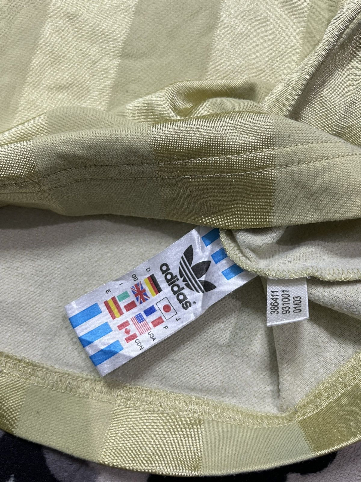 Adidas × Dolce & Gabbana 2000s adidas center logo striped gold tank top Size M / US 6-8 / IT 42-44 - 4 Thumbnail
