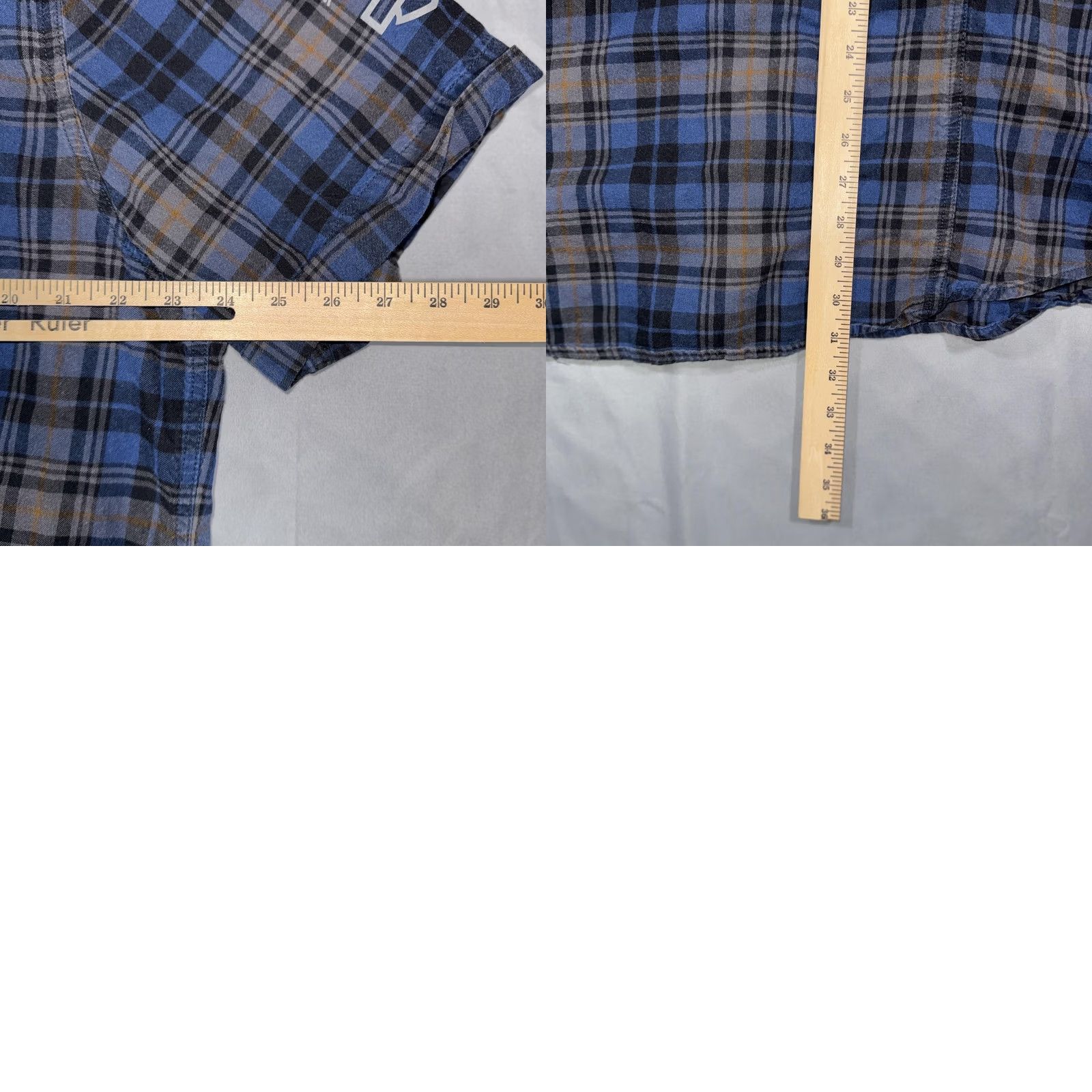 Harley Davidson Harley-Davidson Shirt Men's L Plaid Button-Up Blue Short Sleeve Casual 115th Anniversary Size US L / EU 52-54 / 3 - 8 Thumbnail