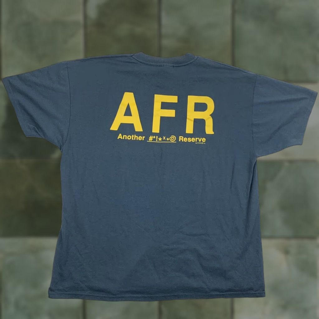 Hanes VINTAGE Another Reserve T Shirt Adult XL Blue Military Army Funny Graphic Tee Shirt Mens XL Blue Military Army Funny Graphic Tee Size US XL / EU 56 / 4 - 1 Thumbnail