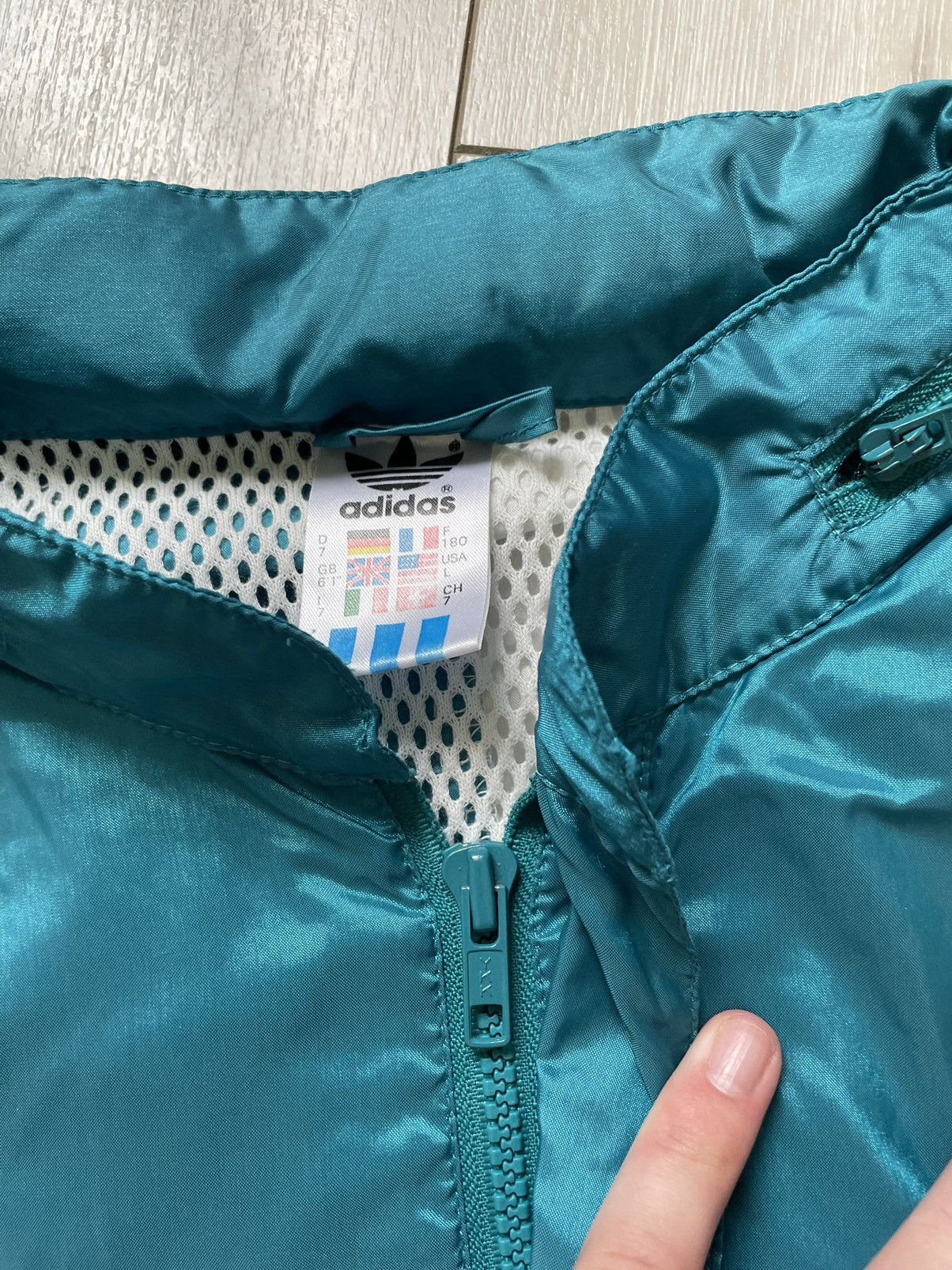Adidas × Vintage Vintage Adidas light jacket Size US L / EU 52-54 / 3 - 4 Thumbnail
