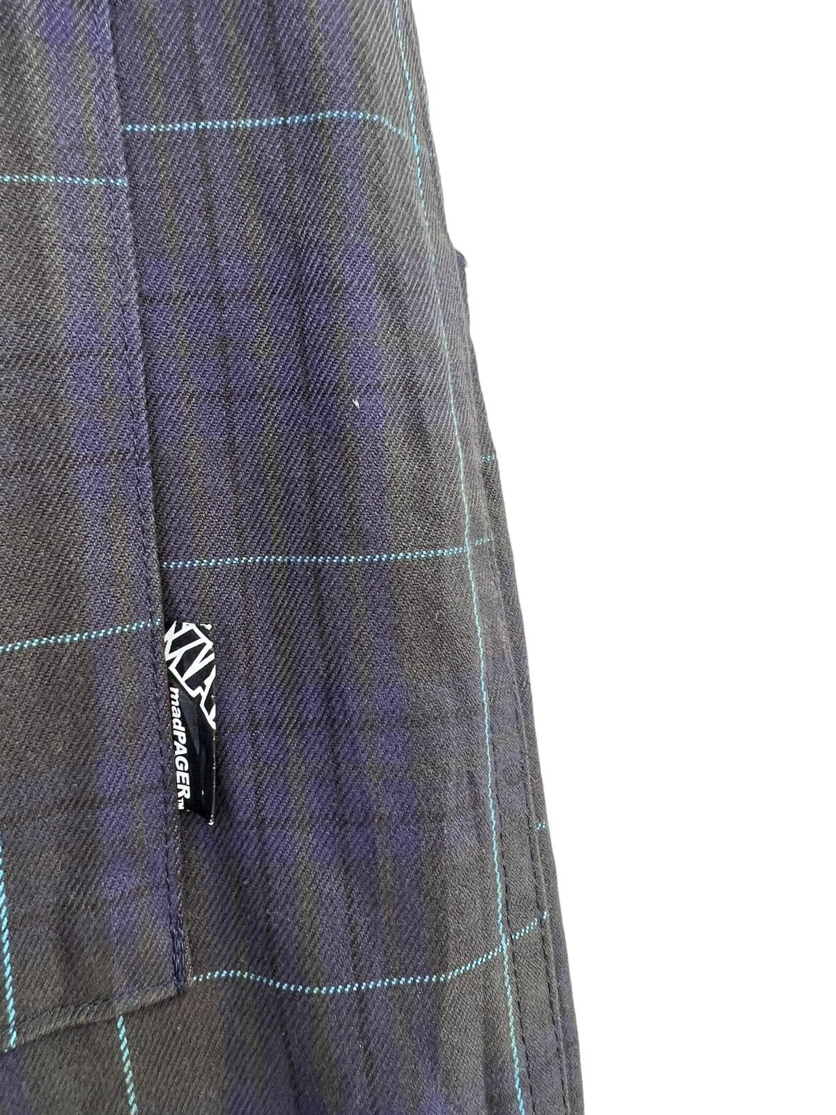 Designer Vintage MADPAGER Japan Plaid Pocket Cargo Trouser Pant Size US 32 / EU 48 - 19 Thumbnail
