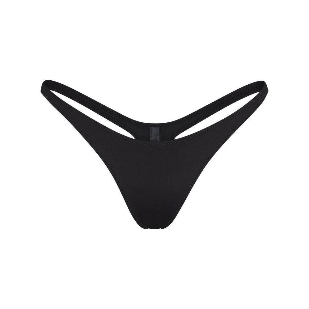 Designer CT165 NWT Skims Onyx Swim Thong 4X Size ONE SIZE - 1 Preview