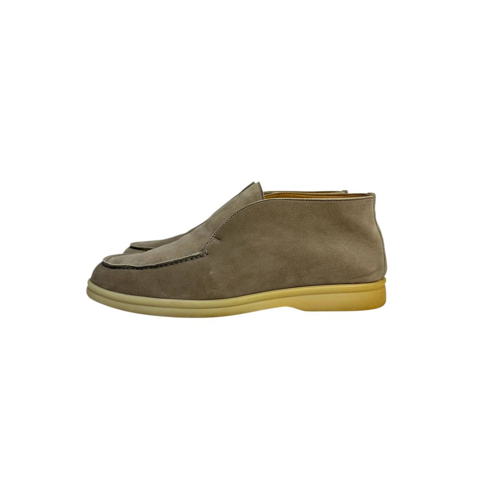 Loro Piana Loro Piana Dark Beige Suede Loafers Sz.38 Size US 8 / IT 38 - 1 Thumbnail