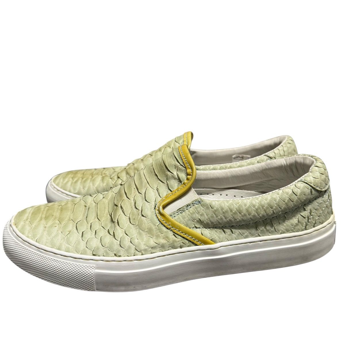 Diemme × Heliot Emil Diemme Pyhton Leather Garda Slip on Sneaker Size US 9 / IT 39 - 3 Thumbnail