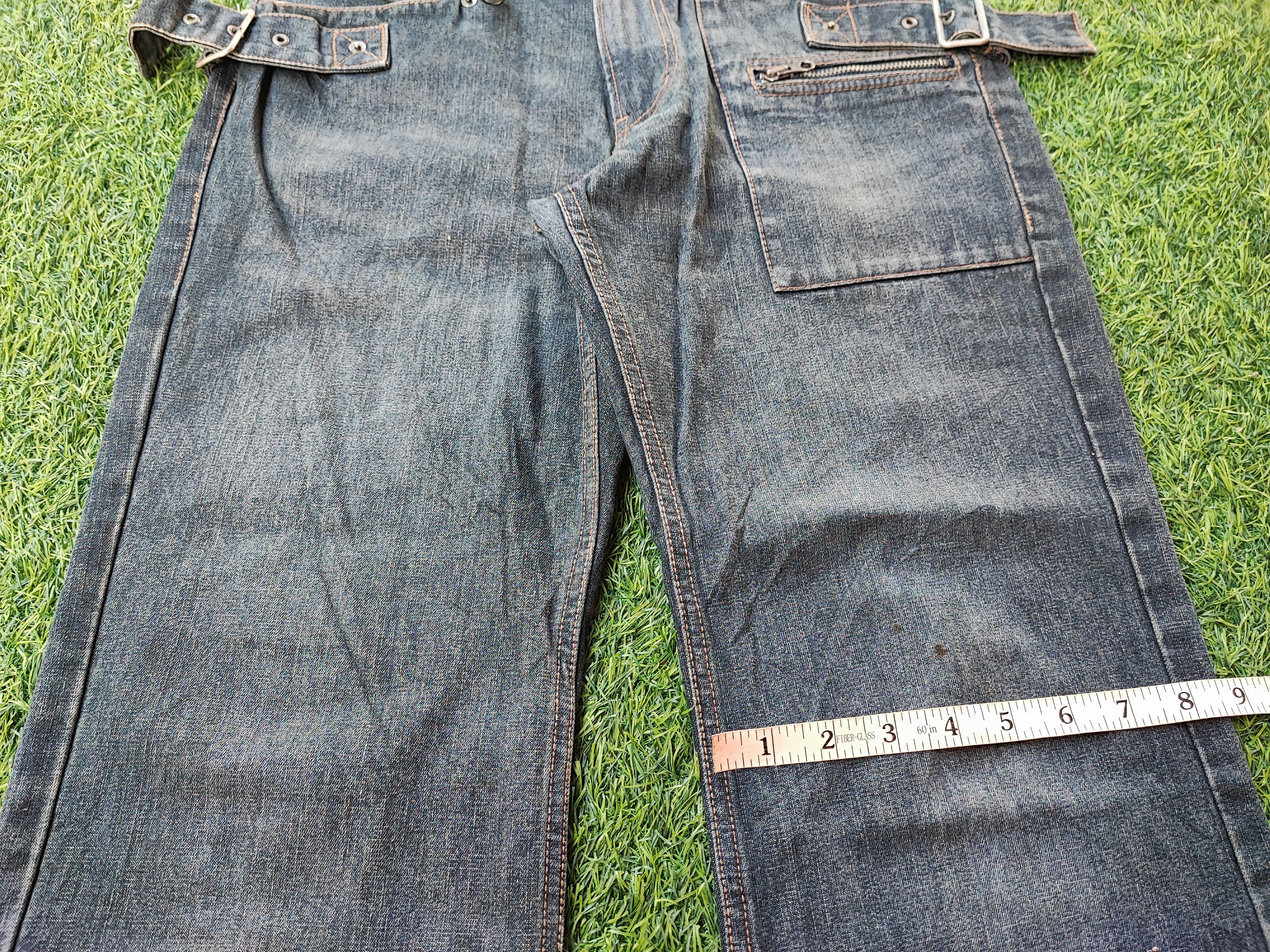 Kapital Ppfm vintage y2k grunge faded blue skater baggy jeans Size US 30 / EU 46 - 6 Thumbnail