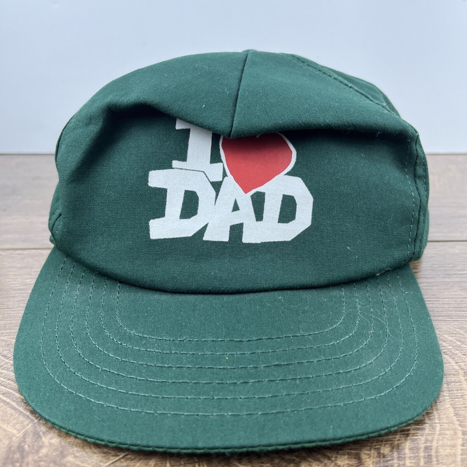 Other I Love Dad Hat Dad Heart Hat Green Hat Snapback Adjustable A Size ONE SIZE - 5 Thumbnail