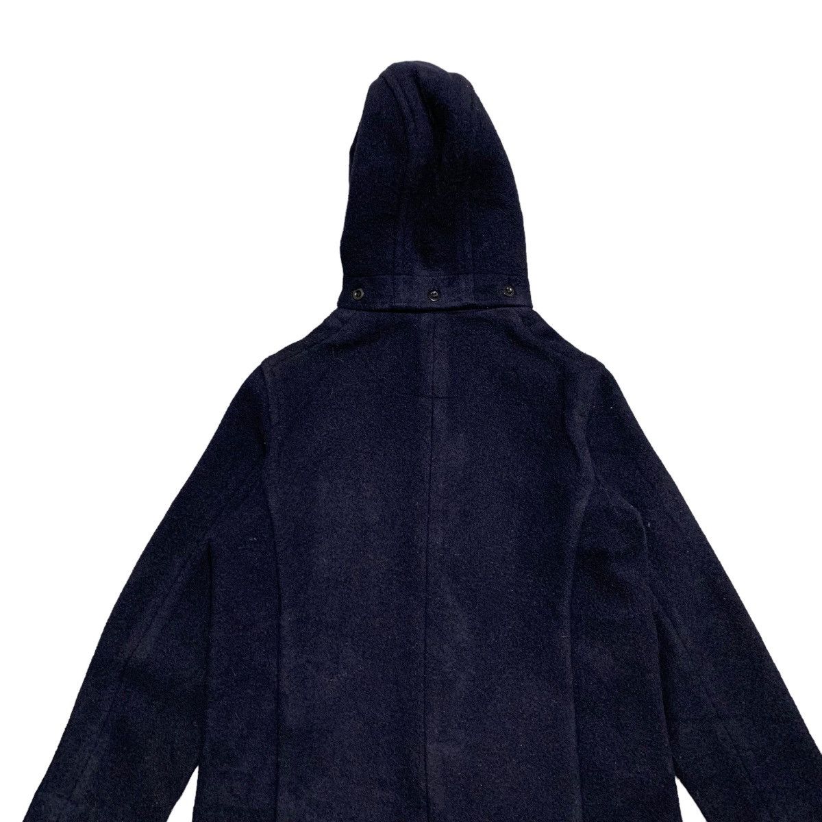 Danton Danton Wool Hooded Navy Jacket Size US XS / EU 42 / 0 - 10 Thumbnail