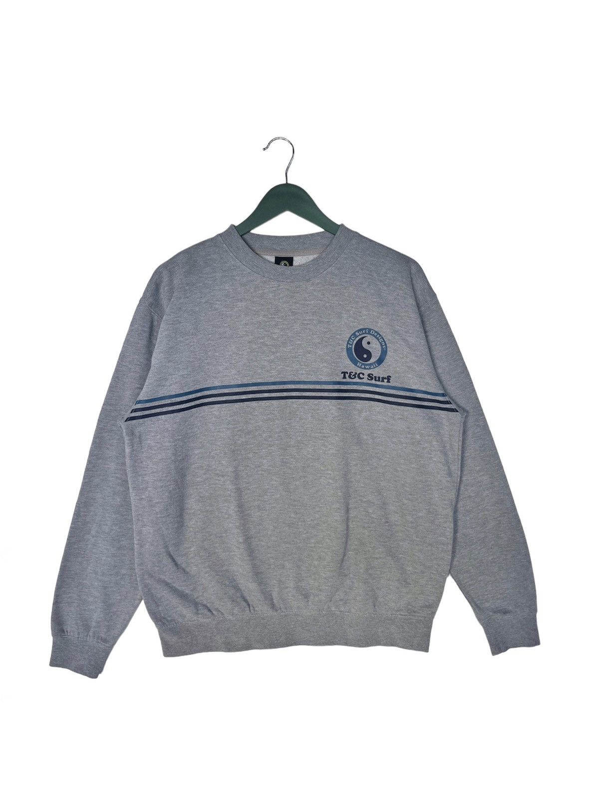 Vintage Vintage T&C Surf Design Sweatshirt Size US XL / EU 56 / 4 - 1 Thumbnail